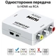 Відео адаптер - конвертер із цифрового сигналу HDMI на AV тюльпан Felkin HDMI2AV-01, FullHD 1080P - зображення 6