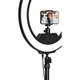 Кольцевая лампа Elgato Ring Light 17" Черная (100687350) - Б/У - изображение 5