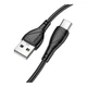 Data - кабель Borofone BX121 USB to Type-C, Black - изображение 3