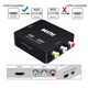 Адаптер HDMI AV RCA MINI HD2AV 1080p з підтримкою NTSC PAL - зображення 3