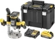 Акумуляторний фрезер DeWalt POWERSTACK 18V XR 8-12 мм з 2 акумуляторами 5 Аг (DCW620H2-QW) - зображення 1