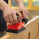 Шліфмашина вібраційна BLACK+DECKER, 240 Вт, 7000-15000 об/мин, 91х189 мм, амплітуда 2 мм, вага 2.52 кг, валіза (KA320EKA) - зображення 6