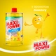 Средство для мытья посуды Maxi Power Лимон запаска 1 л (4823098408444) - изображение 2