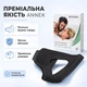 Повязка антихрап ANNEK для сна — регулируемая подбородочная повязка для поддержки нижней челюсти - изображение 3