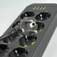 Мережевий подовжувач UA Power F26, 4.0 м., Чорний - 703871 - зображення 5