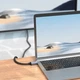 HDMI кабель Hoco US03, HDMI, 3.0 м., Чорний - 327085 - зображення 4