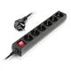 Сетевой удлинитель REAL-EL RS-6 Protect M, 5.0 м., Черный - 381180 - изображение 2
