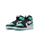 Чоловічі шкіряні кросівки Air Jordan 1 Retro High OG DZ5485-130 високі чорні з зеленим Розмір 45 - изображение 2