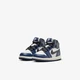 Дитячі шкіряні кросівки Jordan 1 Retro High OG "Midnight Navy" FD1413-401 сині з білим Розмір 23.5 - изображение 5