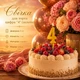 Свечка для торта цифра "4" (золото) - изображение 1