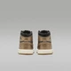 Дитячі кросівки JORDAN 1 RETRO HIGH FD1413 071 шкіряні зручні чорні з золотистим Розмір 23.5 - зображення 5