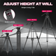 Штатив Ulanzi MT-81 Tripod (80-155cm) Black (T080GBB1) - изображение 3