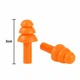 Беруши универсальные для плавания и от шума в пластиковом футляре Earplugs Orange (оранжевый) - изображение 2