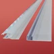 Дверь в нишу Koer SR SD01-120x200-TR-12 прозрачное стекло Easy Clean 8мм, матовое золото (KR5377) - изображение 13