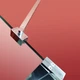 Шторки стеклянные на ванну Koer SR BS04-95x140-TR-01 прозрачное стекло 6мм, хром (KR5403) - изображение 13