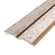 Декоративна рейка Sticker Wall SW-00001748 2900х118х12 мм камінь золота - изображение 1
