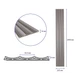 Декоративна рейка Sticker Wall SW-00003017 205х14х2900 мм дерево - зображення 3