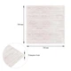 3D панель самоклеюча Sticker Wall SW-00000652 700х700х4 мм дерево біла - изображение 3