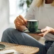 Кавове блюдце 15,2 x 15,2 см зелене Lave Villeroy & Boch - зображення 4