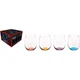 Набір з 4 різнокольорових склянок 335 мл, O Wine Tumbler Riedel - зображення 2