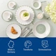 Блюдце к чашке для эспрессо 11,7 см, зеленое Fleur Villeroy & Boch - изображение 4