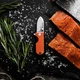 Складной нож WESN MICROBLADE (Титан + Оранжевый G10) 9.5см - изображение 7