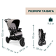 Коляска 2 в 1 Chicco Activ3 New Серая (87154.54.01) - изображение 7