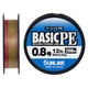 Шнур Sunline Basic PE 200m (Multi Color) #0.8/0.153mm 12lb/6kg - зображення 1