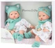 Bobasy hiszpańskie Marina & Pau Pitus Mellizos bliźniaki płaczące 42 cm (MP0579) - obraz 1