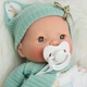 Bobasy hiszpańskie Marina & Pau Pitus Mellizos bliźniaki płaczące 42 cm (MP0579) - obraz 7