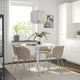 Стілець, IKEA KRYLBO темно-бежевий 605.667.45 - изображение 2