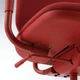 Офісний стілець з підлокітниками, червоний IKEA SMÖRKULL 605.034.37 - зображення 6