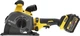 Bruzdownica do betonu DeWalt FLEXVOLT 54V 125 mm z 2 akumulatorami 6 Ah (DCG200T2-QW) - obraz 2