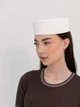 Шляпа таблетка коттоновая D.Hats цвет молочный - изображение 1