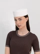 Шляпа таблетка коттоновая D.Hats цвет молочный - изображение 2