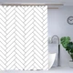 Шторка для ванной Idea Home Bricks 180х200 см (ZHY393-1) - изображение 4