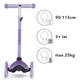 Самокат Kidwell Uno Glitter Led Violet, 5906601709227 - изображение 10