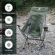 Складне крісло Naturehike CNK2300JU0003 зелене з підлокітниками для туризму та кемпінгу (6976023929472) - зображення 4
