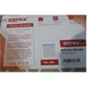 Шторка-фиранка для ванной Zerix SCP-014-180x200 из PEVA (полиэтиленвинилацетата) удлиненная (Узор "Ромбы" бежевый) (ZX6087) - изображение 3