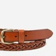 Ремень женский кожаный Levi's 314692240 M Коричневый (1159862360) - изображение 3