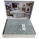 Постельное белье Maison D'or сатин делюкс Rose Marine grey евро Цвета: серый - зображення 4