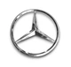 Эмблема Avtoaks для Mercedes 140 ровная 90 мм. пластик - изображение 2