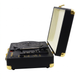 Проигрыватель винила виниловых пластинок ретро аудиосистема с Bluetooth колонкой патефон виниловый беспроводной Black Gold - изображение 10