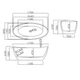 Ванна акриловая Helmken Elysian 170x80 см 31360170 - изображение 11