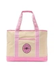 Сумка-шоппер Victoria's Secret Canvas Tote Bag Бежевий (27278926) - изображение 1