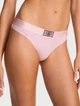 Жіночі трусики стрінги Victoria's Secret Exploded Logo Cotton Panty, M (Рожевий) - изображение 1