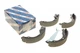 Гальмівні колодки BOSCH 0986487270 Seat Cordoba, Ibiza, Toledo; Skoda Fabia, Rapid, Felicia; Volkswagen Golf, Polo, Vento, Jetta, Caddy, Passat; Audi 80, A2; Chery Amulet A113AH3502170, A113502170, 811698073 - зображення 1