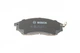 Гальмівні колодки BOSCH 0986494295 Infiniti EX, M, Q, G, FX, QX; Nissan Murano, Qashqai, Navara, Pathfinder, X-Trail; Renault Kaleos DA060EB325, D10605X00A, D10601NC0C - зображення 2