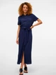 Платье-рубашка длинное летнее женское Vero Moda 10297365 M Navy Blazer (5715518300249) - изображение 4