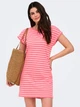 Платье-футболка короткое летнее женское ONLY 15371938 XL Sugar Coral (5715871526010) - изображение 1